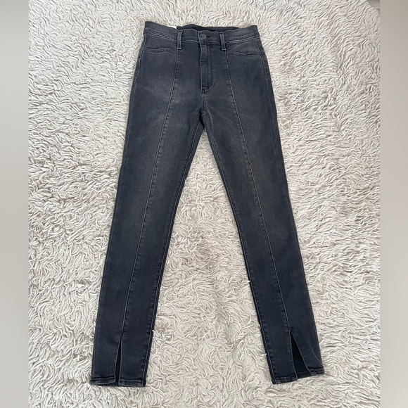Joe’s Jeans The Bella 11” high rise Skinny ankle split front Gray‎ Size 27 - Picture 3 of 16
